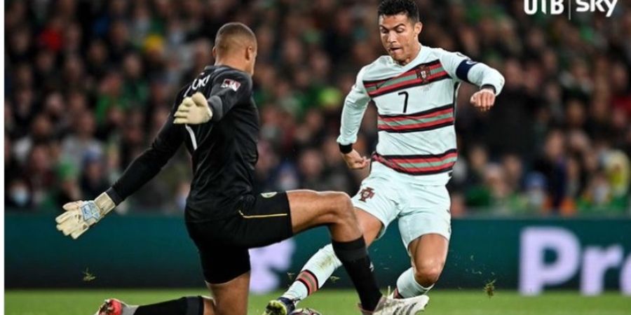 CR7 Marah Gol Kemenangan Irlandia ke Gawang Portugal Menit 94 Dianulir Wasit