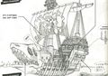 Eiichiro Oda Gambarkan Desain Kapal Bajak Laut Milik Eleven Supernova
