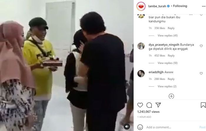 Kejutan ulang tahun Putri Delina.