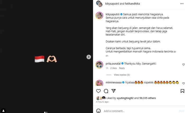 Kiky Saputri Ungkap Alasan Tak Ikut Demo RUU Pilkada, Sang Komika Bakal  Berjuang Lewat Jalur Dalam?