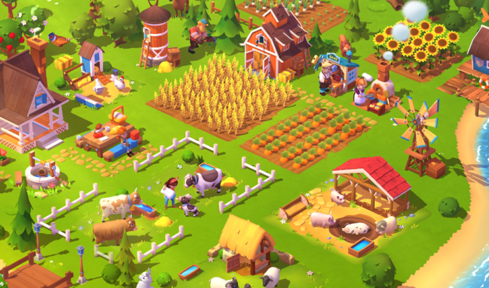 Farmville gameplay