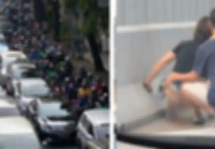 Seorang Wanita Nekat Buang Air Besar di Pinggir Jalan Gegara Terjebak Macet, Begini Kronologi Selengkapnya