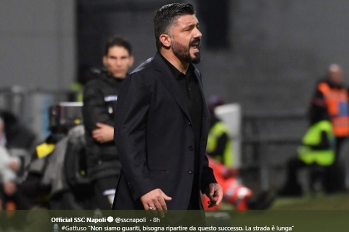 Pelatih anyar Napoli, Gennaro Gattuso