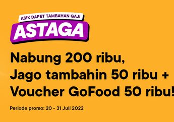 Cara Dapat Uang dari Bank Jago, Cukup Nabung Bisa Dapat Rp50 Ribu