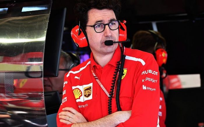 Kepala tim Ferrari, Mattia Binotto