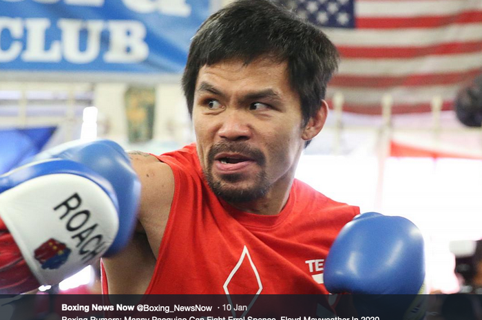 Petinju dan senator Filipina, Manny Pacquiao.