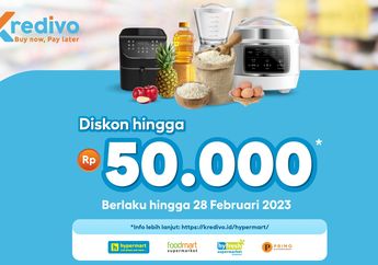 Promo Hypermart, Belanja Kebutuhan Harian Bayar Pakai Kredivo Diskon Rp50 Ribu