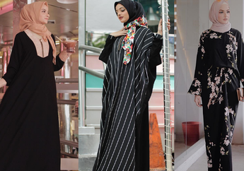 Selebgram Hijab Ini Bisa Terlihat Glamor & Chic Pakai 7 Dress Hitam!