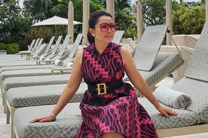 Ikat pinggang Dior yang dipakai Mayangsari