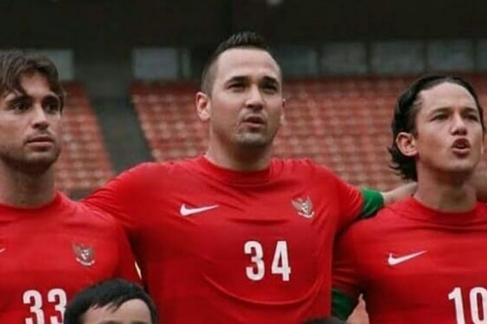 Mantan pemain timnas Indonesia, Jhonny van Beukering.