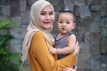 Bhre Kata Bramantyo pernah menderita penyakit pernapasan, bronkiolitis. Wajahnya sampai bruntusan!