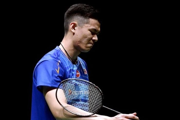 Kapten Malaysia, Lee Zii Jia yang sebelumnya optimis harus menelan pil pahit usai Malaysia gugur di BAMTC 2023