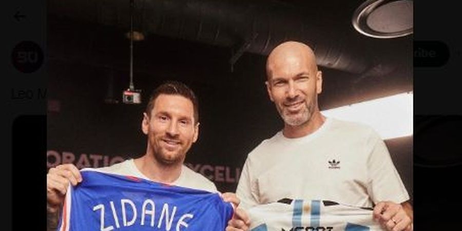 Zinedine Zidane Tersenyum Lebar saat Lionel Messi Sindir Cristiano Ronaldo soal Piala Dunia