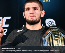 Jelang Lawan Justin Gaethje, Ini Hal Terbaik yang Bisa Dilakukan Khabib Nurmagomedov 