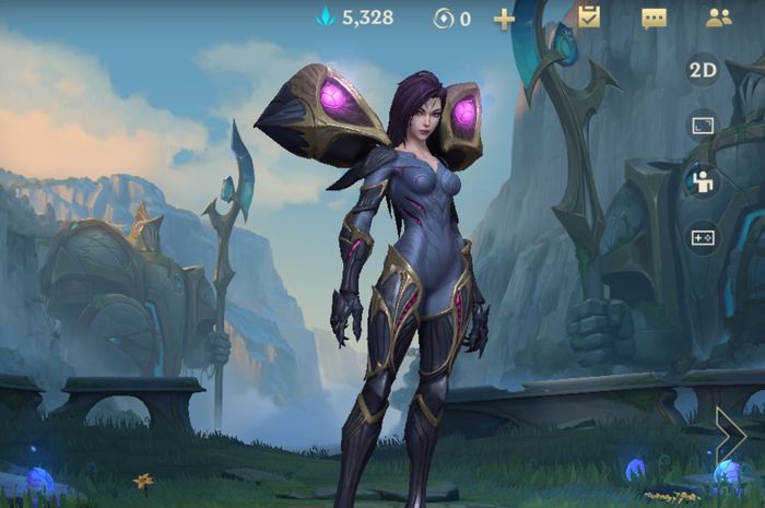 Champion Kai'Sa in League of Legends: Wild Rift