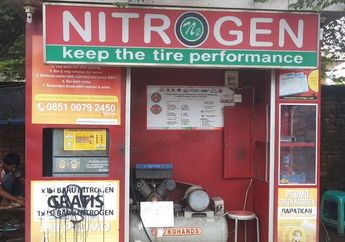 Isi Angin Ban Motor Pakai Nitrogen, Percuma Kalau Kadarnya Nggak Tepat