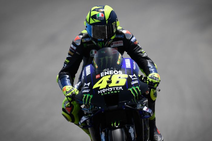 Valentino Rossi berpotensi mencetak rekor baru jika mampu finis tiga besar di balapan MotoGP Ceko 2020