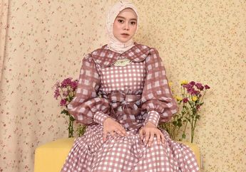 5 Model Dress Hijab Kekinian ala Lesty Kejora. Elegan dan Mewah!