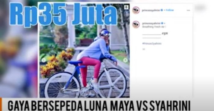  Luna Maya Harga Sepeda Cervelo 