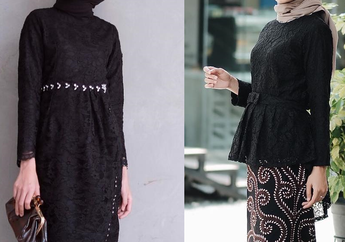 4 Kebaya Hitam Manis Untuk Hijabers yang Pengin Tampil Elegan!