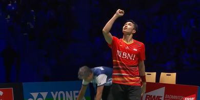 Hasil Final French Open 2023 - Jonatan Juara Usai Bikin Penakluk Ginting Habis Bensin hingga Diganjar Kartu Kuning, Sejarah Baru Tercipta