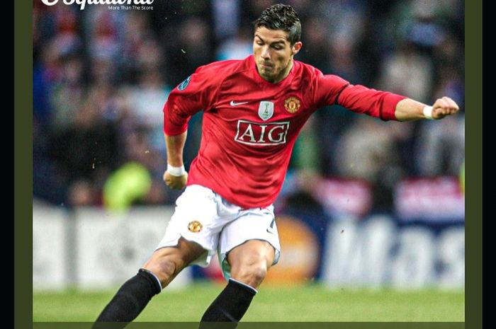 Cristiano Ronaldo berhasil mencetak gol brilian dari luar kotak penalti saat mengalahkan FC Porto pada kompetisi Liga Champions 2008-2009 saat laga baru berjalan enam menit.