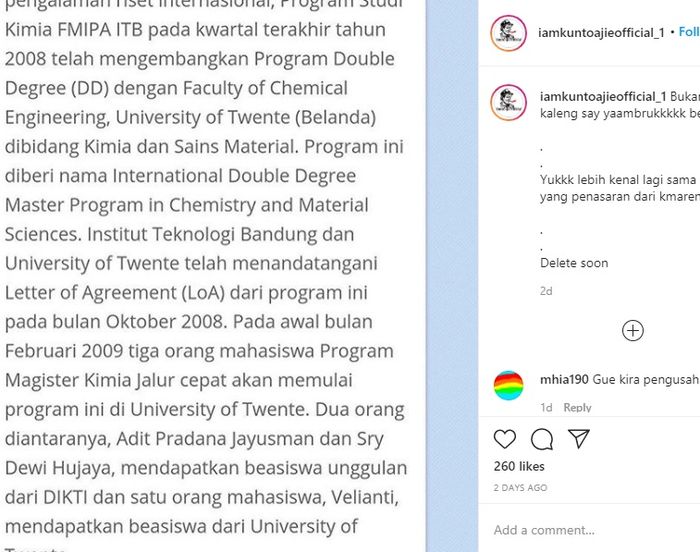 Fakta tentang Adit