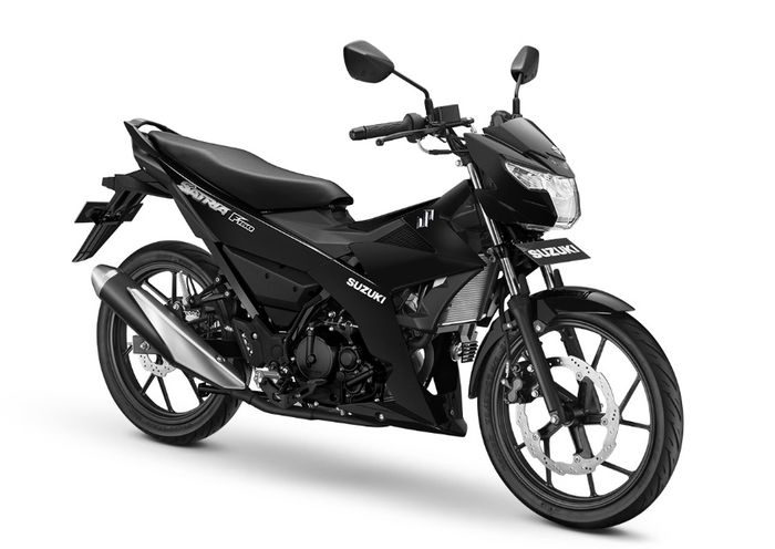 Suzuki Satria F150 versi standar.