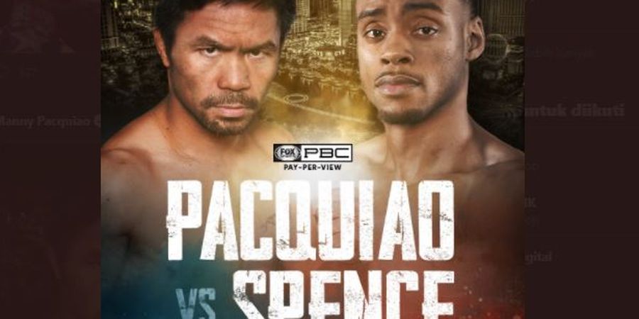 Kekuatan Errol Spence Jr Bisa Bikin Manny Pacquiao Hancur Lebur