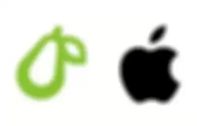 Tampilan Logo Prepear dan Apple