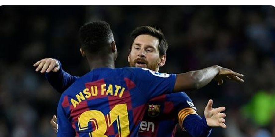 Ukir Rekor di Barcelona, Ansu Fati Jauh Lebih Jago daripada Lionel Messi