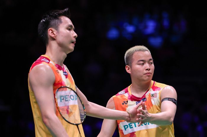 Ganda putra Malaysia, Aaron Chia/Soh Wooi Yik, gagal mempertahankan gelar mereka pada Kejuaraan Dunia 2023 usai takluk pada semifinal