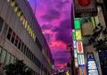 Langit Jepang Berubah Jadi Pink Sebelum Topan Super Hagibis yang Kuat dan Merusak Datang, Ini Penampakannya!