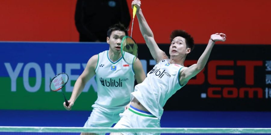 Drawing All England Open 2021 - Marcus/Kevin Siap Comeback, Jonatan Temui Bocah Ajaib Thailand