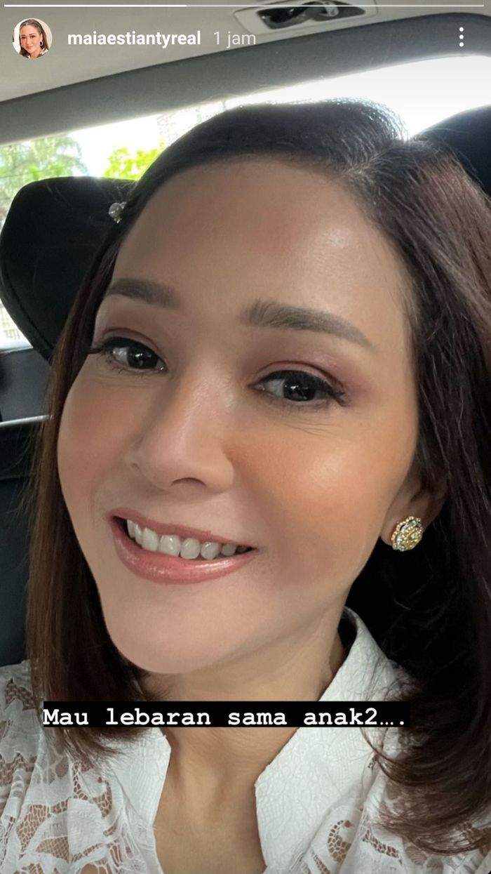 Unggahan Maia Estianty.