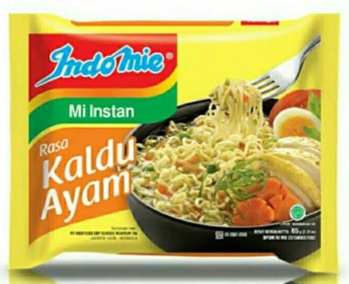 Indomie rasa kaldu ayam