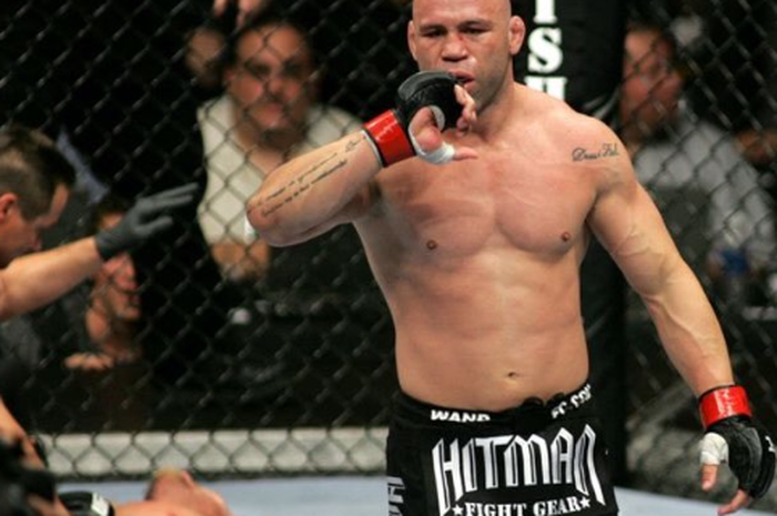 Petarung asal Brasil, Wanderlei Silva.