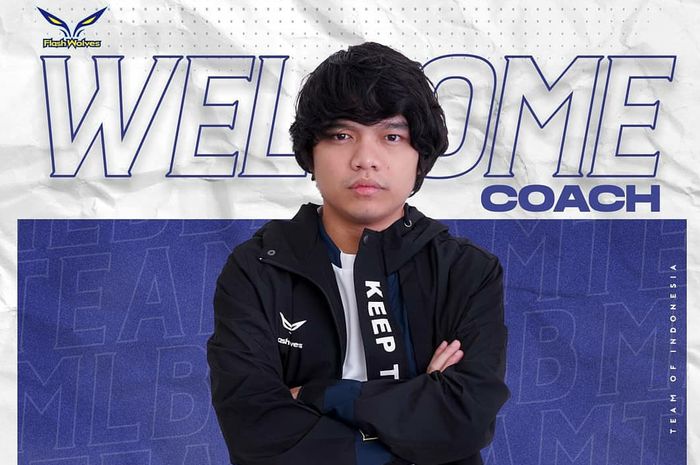 Acil officially becomes the MLBB coach in the Flashwolves Indonesia team