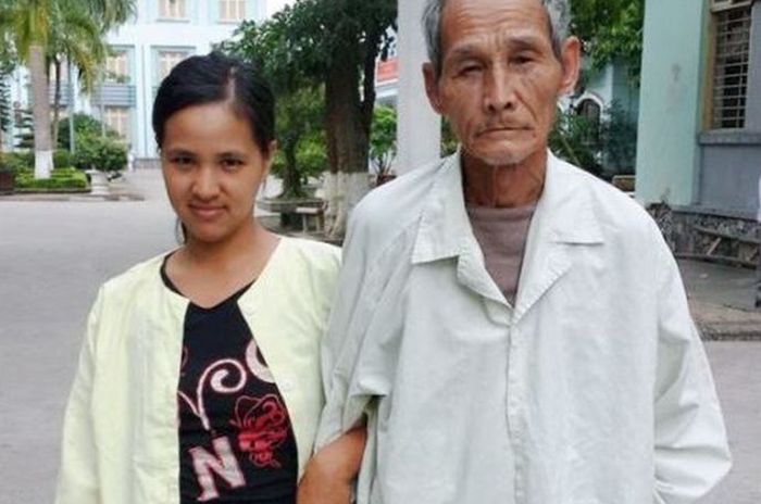 Yu dan suaminya yang kini sudah tua