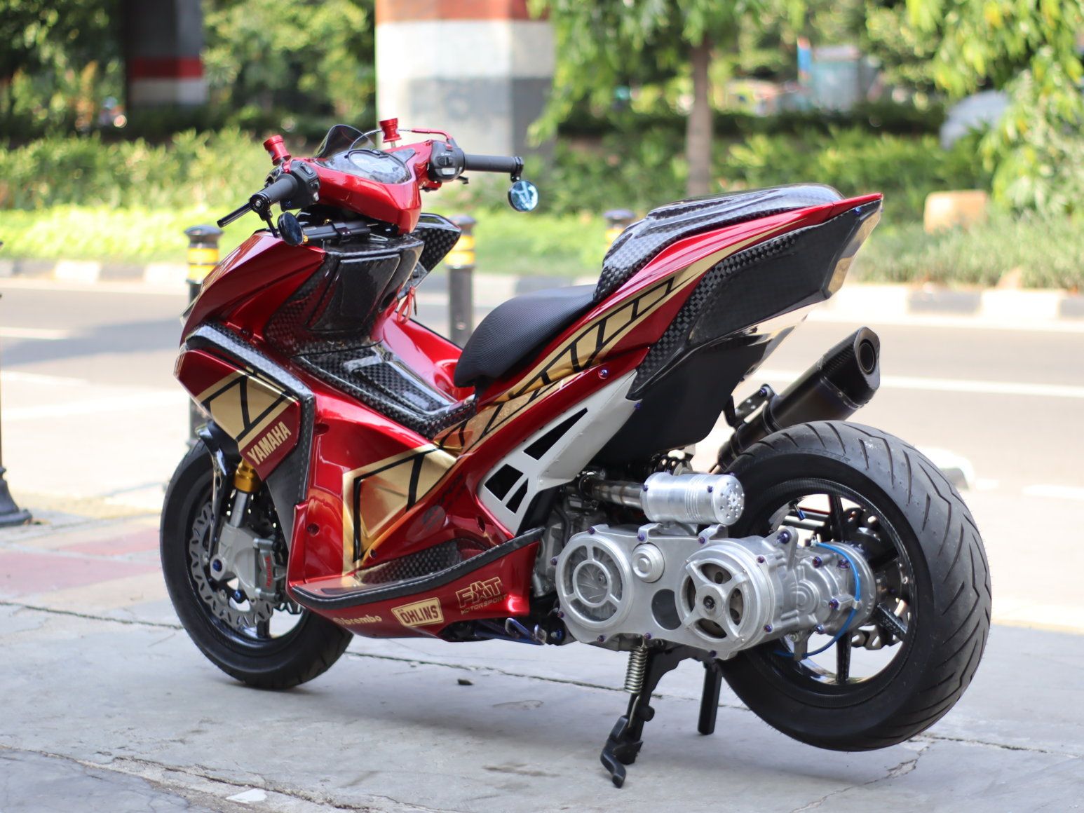 Modifikasi Yamaha Aerox 155