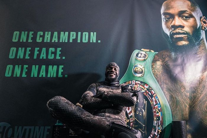 Petinju asal Amerika Serikat, Deontay Wilder.