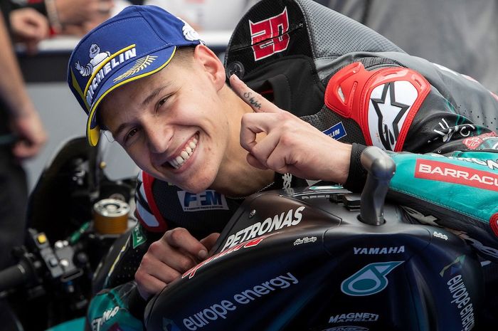 Bakal berusaha sebaik mungkin, Fabio Quartararo mengaku tak akan terobsesi untuk meraih kemenangan perdana di MotoGP 2020