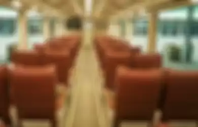 Gerbong kereta Panoramic.
