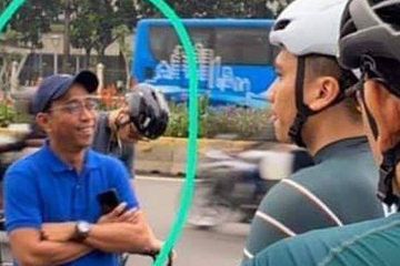 Setelah Tabrak Tujuh Pesepeda di Sudirman, Pelaku ASN Ini Masih Bisa Tersenyum Bak Tak Terjadi Apa-apa.