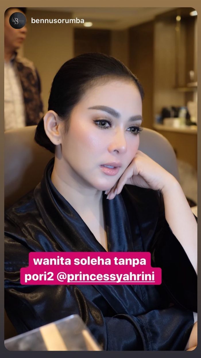 Penampilan Syahrini yang super memukau hingga disebut wanita tanpa pori-pori
