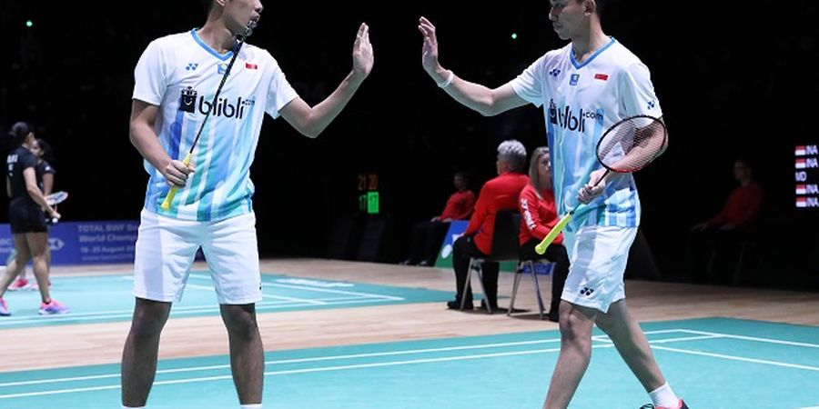 Hasil Indonesia Open 2019 - Fajar/Rian Singkirkan Duet Anyar China