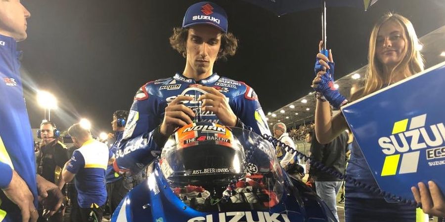 MotoGP Argentina 2019 - Alex Rins Menyesal Tak Bisa Ganggu Duel Rossi dan Dovizioso