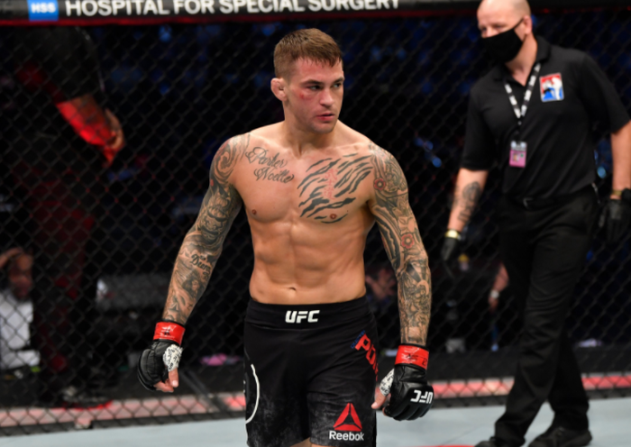 Petarung kelas ringan UFC, Dustin Poirier.