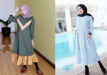 Anti Ribet, Ini 5 Ide Padu Padan Tunik Hijab & Legging Hitam Modis ala Selebgram!