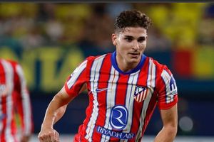 Julian Alvarez Akhirnya Cetak Gol untuk Atletico Madrid, Diego Simeone Senang Bukan Main